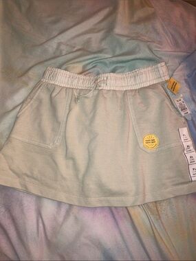 Cat & Jack Light Beige Skort with Elastic Waistband